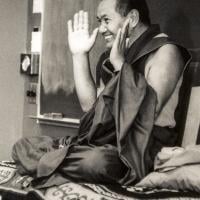 Lama teaching at UCSC, 1978