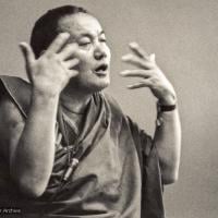 Lama teaching at UCSC, 1978