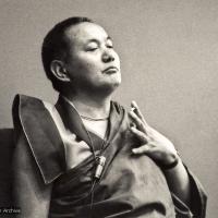 Lama teaching at UCSC, 1978