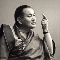 Lama teaching at UCSC, 1978