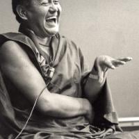 Lama teaching at UCSC, 1978