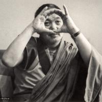 Lama teaching at UCSC, 1978