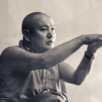 Lama teaching at UCSC, 1978