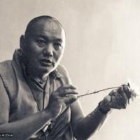 Lama teaching at UCSC, 1978