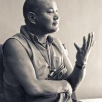 Lama teaching at UCSC, 1978