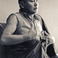 Lama teaching at UCSC, 1978