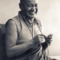 Lama teaching at UCSC, 1978