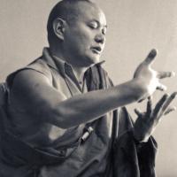 Lama teaching at UCSC, 1978