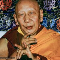 Ling Rinpoche, Tushita-Dharamsala, 1982