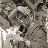 Rinpoche at CIN 1991