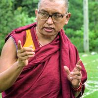 Rinpoche at CIN 1991