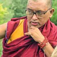 Rinpoche at CIN 1991
