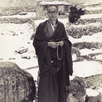 Lama at Thangme, 1969