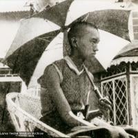 Lama Zopa Rinpoche at Altomont House, Darjeeling, 1967