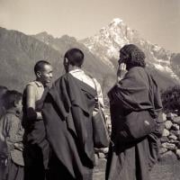 Lama Yeshe and Lama Zopa, Lawudo, 1970