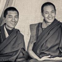 Rinpoche and Lama, Syangboche, 1972