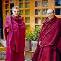 Zina Rachevsky and Trulshik Rinpoche, 1972