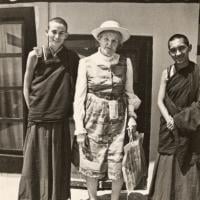 Anila Ann, Annabelle Williams Ellis, and Lama Zopa at Kopan, 197