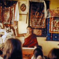 Lama Yeshe teaching, Kopan, 1973