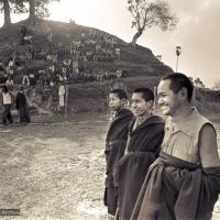 Lama and Rinpoche, Fourth Meditation Course, 1973