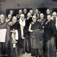 An audience with H.H. Dalai Lama, 1975