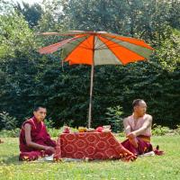 Lamas at Manjushri, 1977