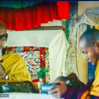 HH Zong Rinpoche and Lama Yeshe, Spring, 1974