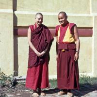 Lama and Yeshe Khadro, 1974