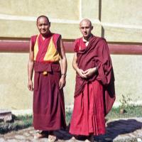 Lama and Nick Ribush, 1974