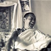 Lama teaching at Kopan, 1974