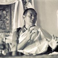 Lama teaching at Kopan, 1974