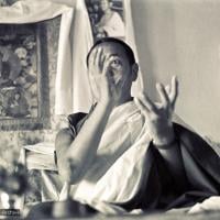 Lama teaching at Kopan, 1974