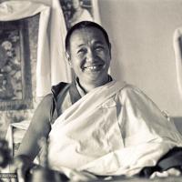 Lama teaching at Kopan, 1974
