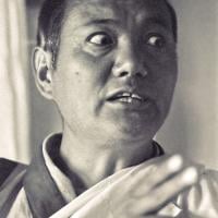 Lama teaching at Kopan, 1974