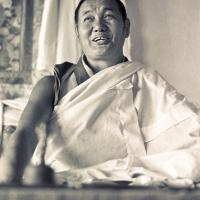 Lama teaching at Kopan, 1974
