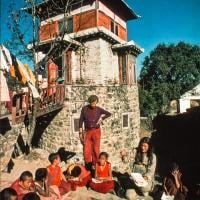 Teaching MEC students, Kopan, 1974