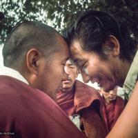 Lama Yeshe with Jampa Trinley, 1975