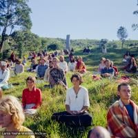 Meditation at Chenrezig Institute, 1975