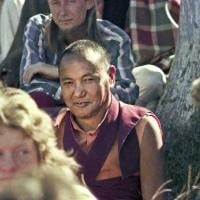 Lama with the CI students, 1975