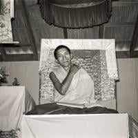 Rinpoche teaching, 1975