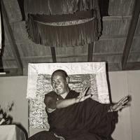 Lama teaching, 1975