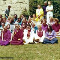 Retreat group, Indiana, 1975