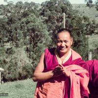 Fire puja at CIN, 1976