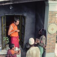Adrian Feldmann at the People's Clinic, Kopan 1979