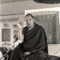 Lama teaching, CIN, 1976