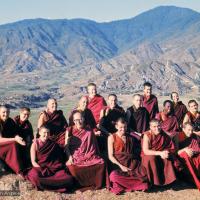Sangha at Kopan, 1976
