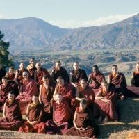 Sangha at Kopan, 1976