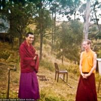Rinpoche and Jhampa, CIN, 1976