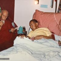 Lama and Zong Rinpoche, 1984