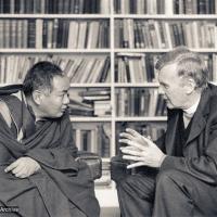 With the Archbishop of Bendigo, 1981
